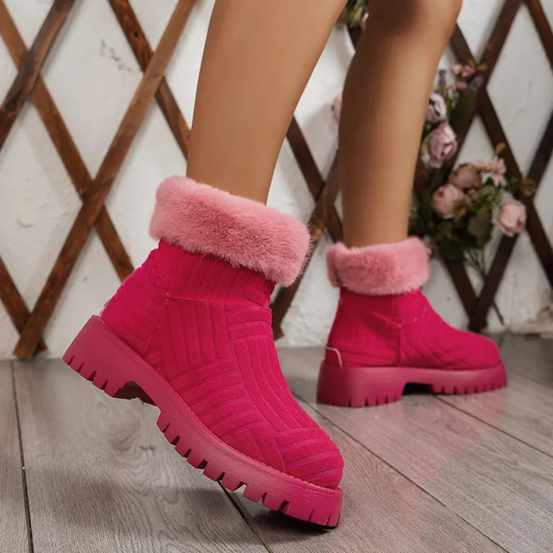 Arleth - Cosy winter ankle boots with thick soles for women