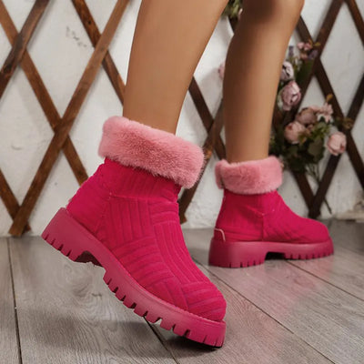 Arleth - Cosy winter ankle boots with thick soles for women