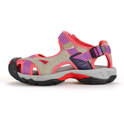 Unisex sports sandals coral colour breathable design - Taren