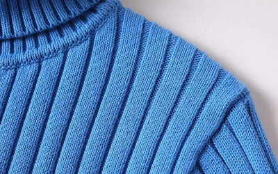 Sander - Turtleneck jumper man plain & striped