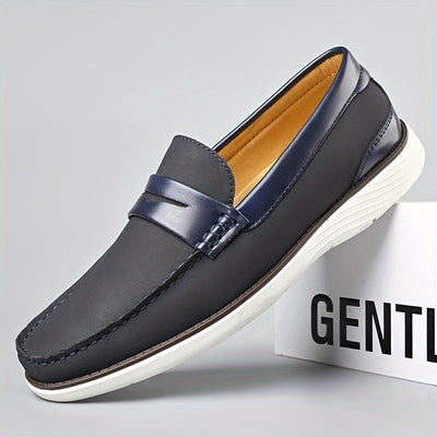 High-quality men's leather loafers - Elegant shoe design