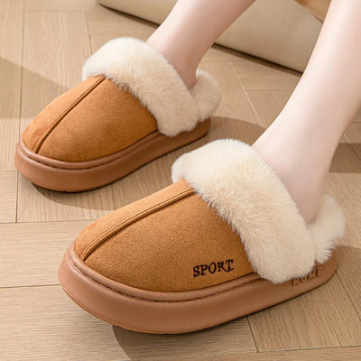 Eva Confort - Suede slippers for women