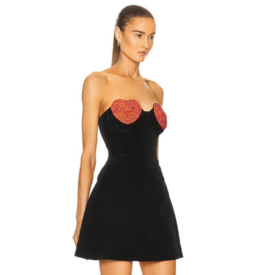 Ariella - Elegant Strapless Mini Dress