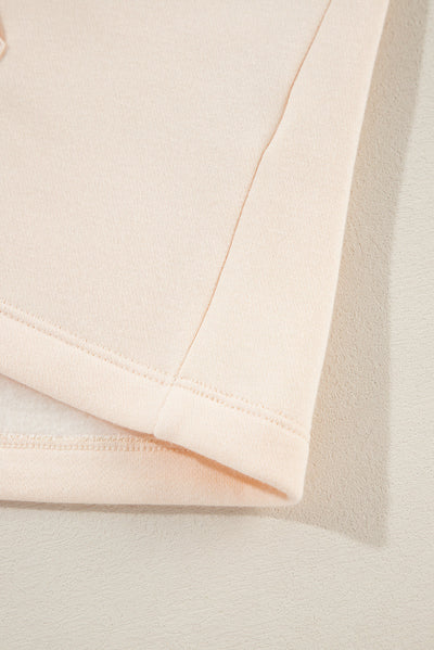 Aubrey - Turtleneck sweatshirt with drawstring and sleeves