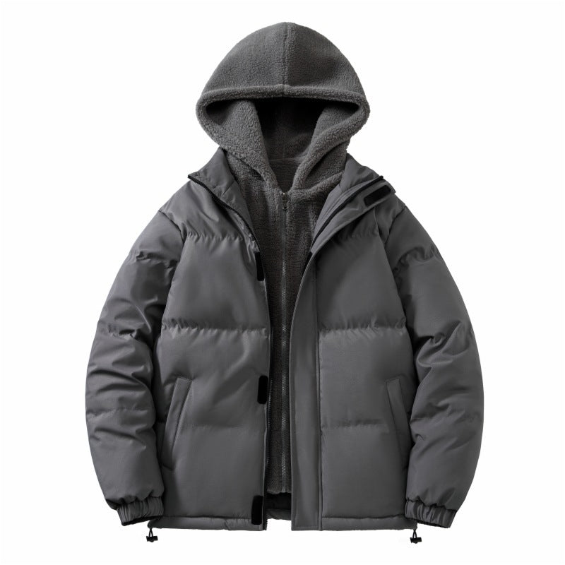 Hooded quilted jacket - Henrik