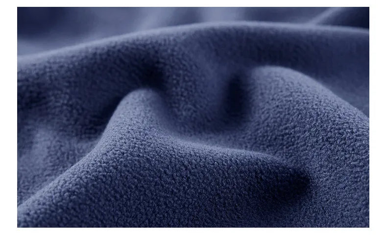 Josh - Men's jacket with stand-up collar, lined with fleece