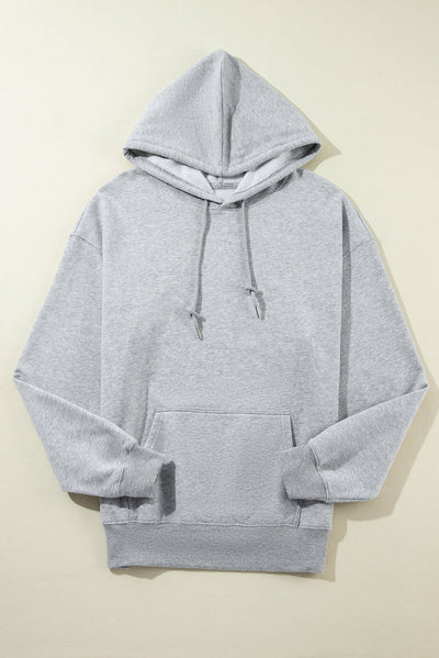 Nyna - Thick hoodie with kangaroo pocket and fleece lining