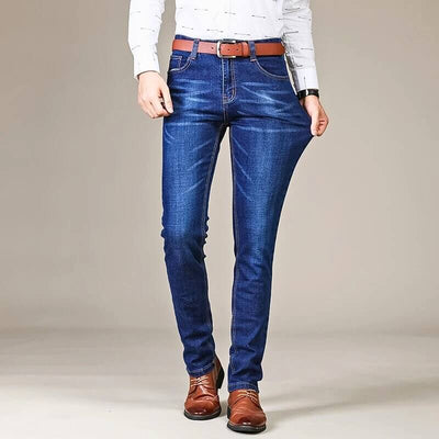 Modern slim-fit jeans for men
