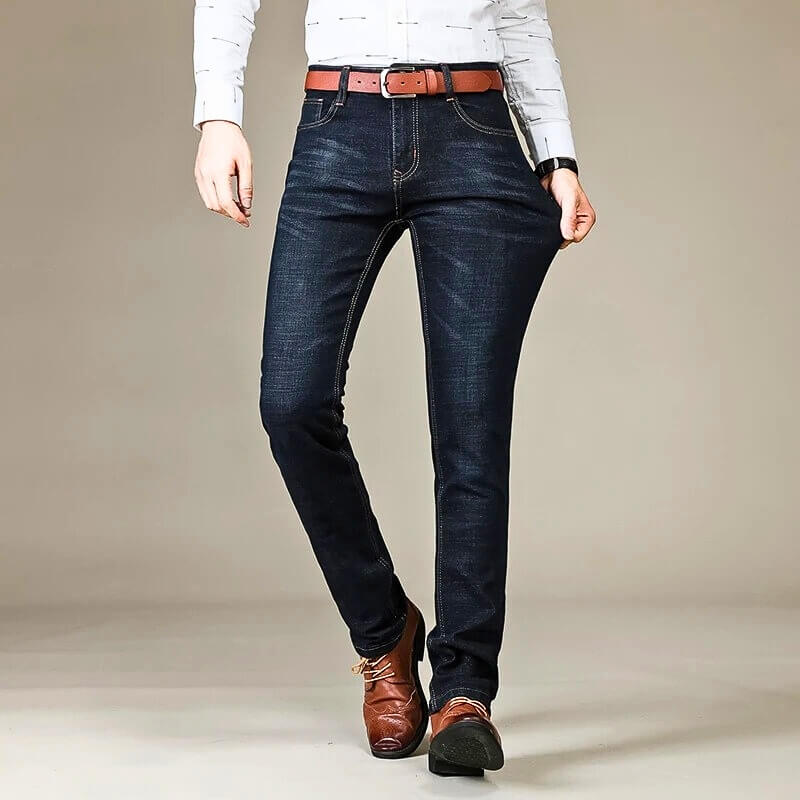 Modern slim-fit jeans for men