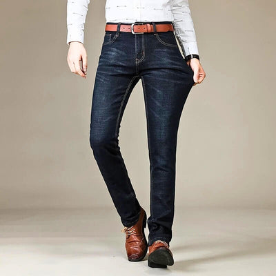 Modern slim-fit jeans for men