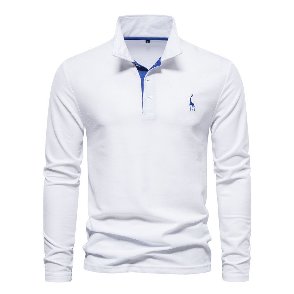 Men's Long Sleeve Polo Shirt - Dario