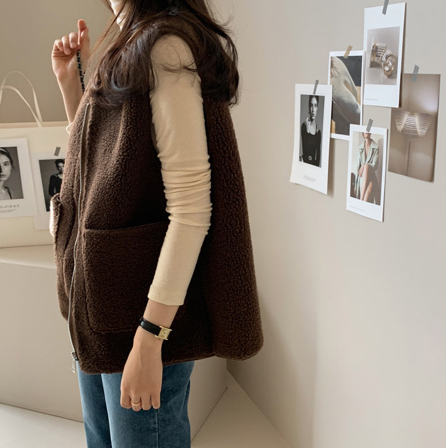 Women's autumn vest - Nara