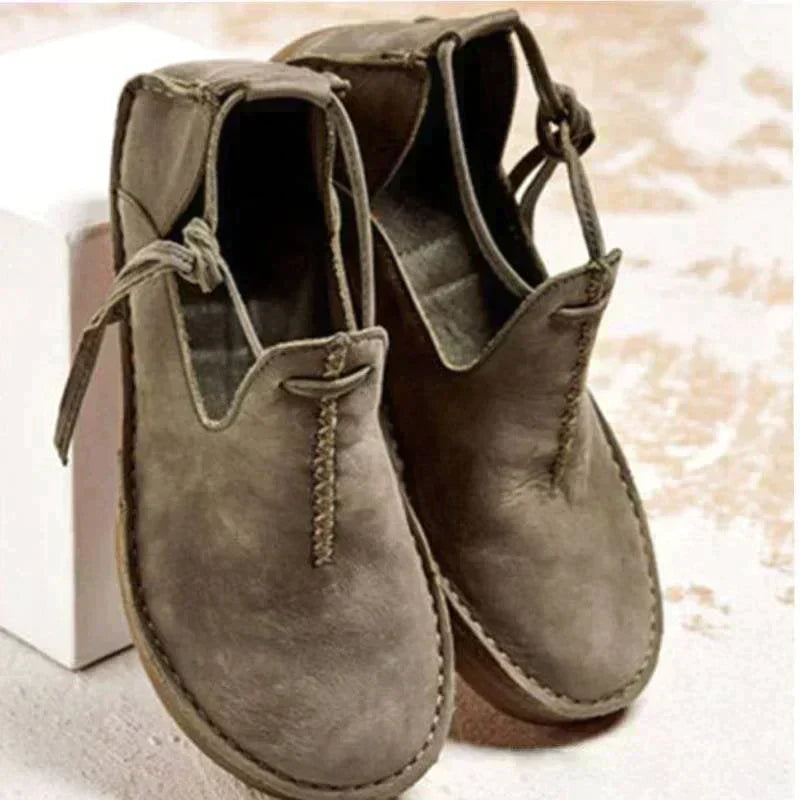 High-quality women's leather shoes for autumn