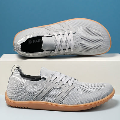 Unisex breathable sneakers with non-slip sole pastel pink - Elina