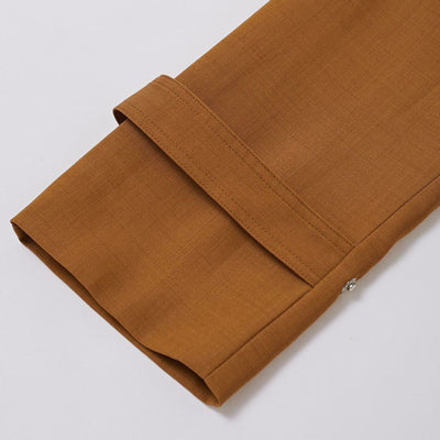 Peplum jacket with an eye-catching collar and fitted design at the waist - Gemma