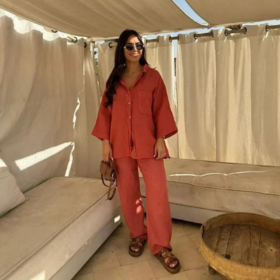 Nienke - Loose women's set in vintage style