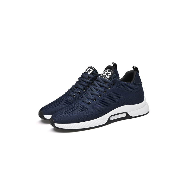 Comfortable men's trainers with heel