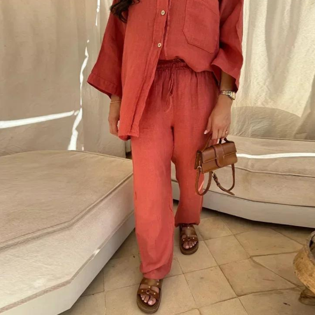 Nienke - Loose women's set in vintage style