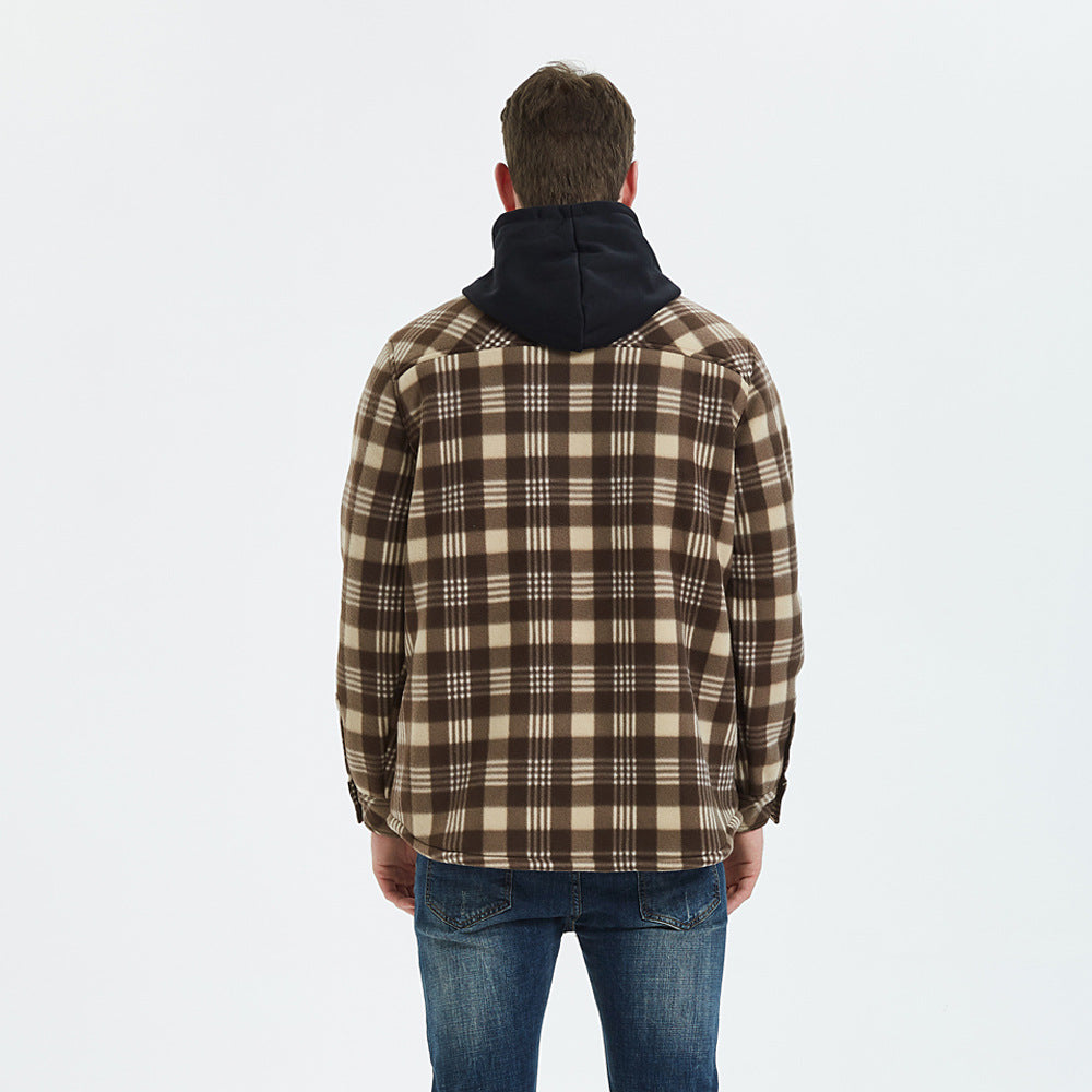 Autumn jacket with hood - Lennart