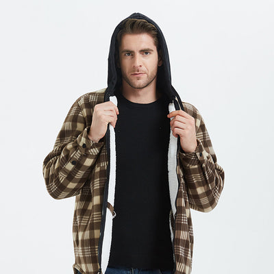 Autumn jacket with hood - Lennart