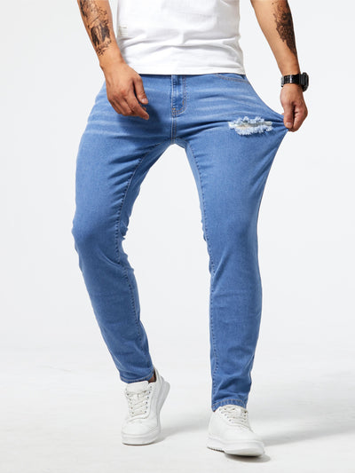 Levi - Light blue ripped jeans