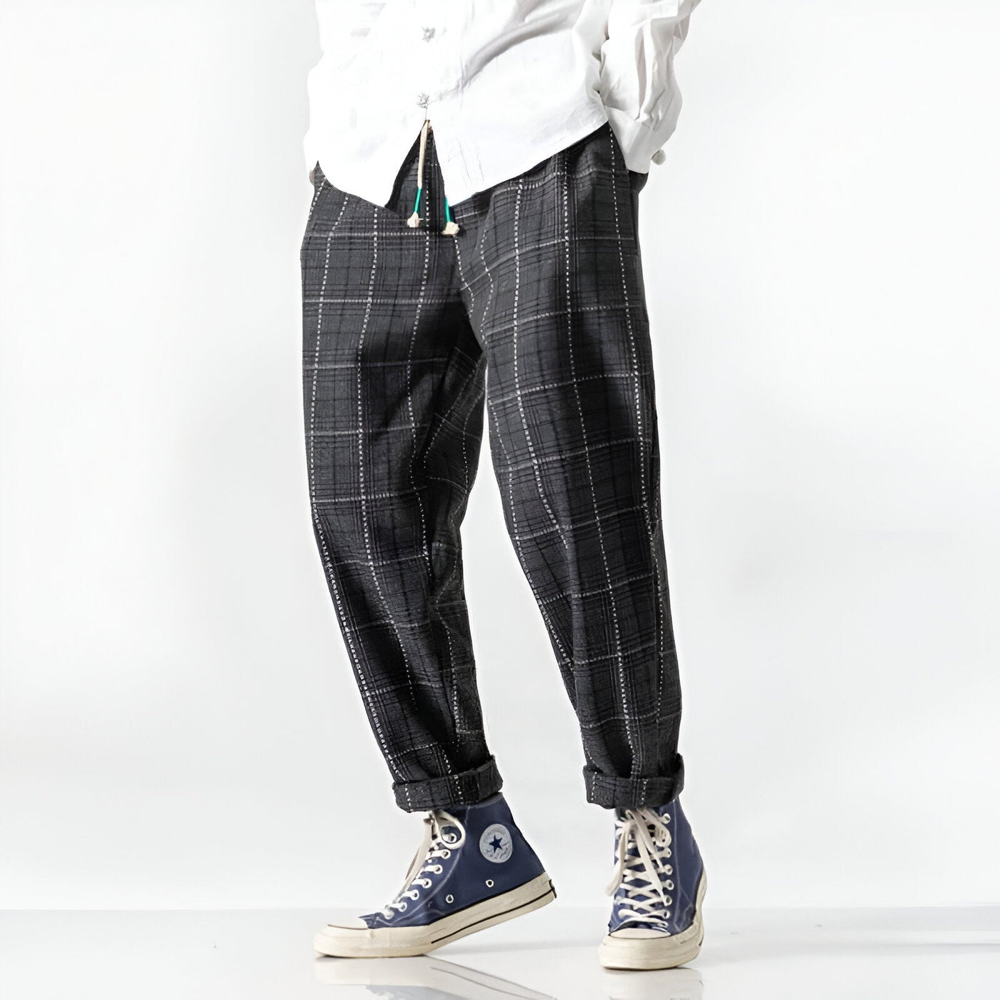 Men's trousers with print - Mau