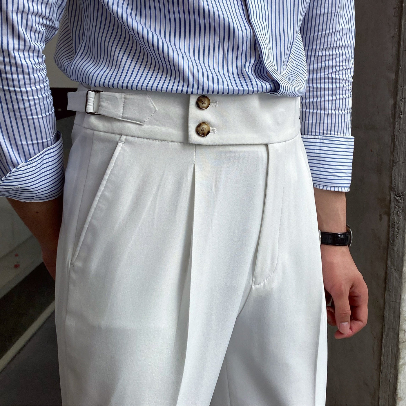 Straight dress trousers - Alessandro