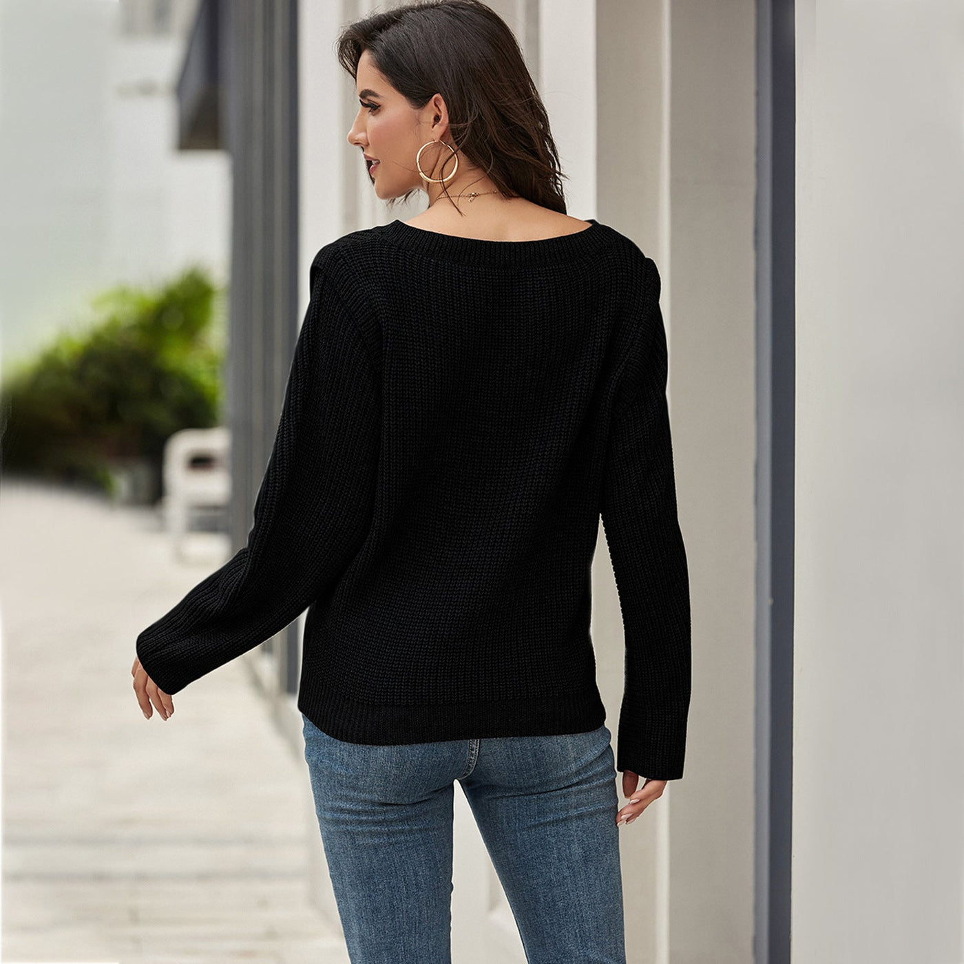 Women's Knitted Sweater - Alva