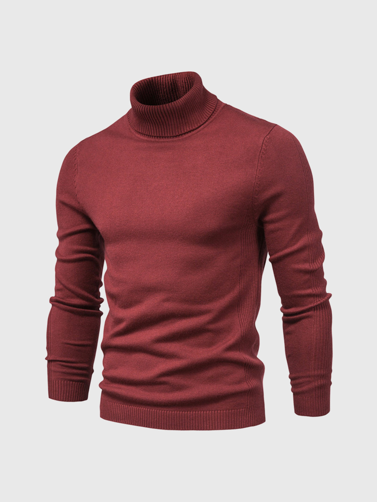 Men's turtleneck jumper, washable