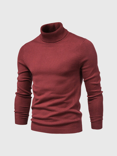 Men's turtleneck jumper, washable