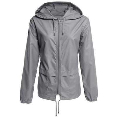 Lightweight waterproof jacket with hood - Elarat