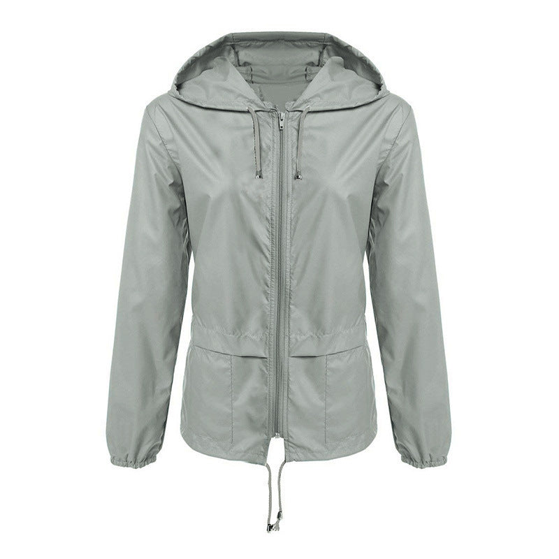 Lightweight waterproof jacket with hood - Elarat