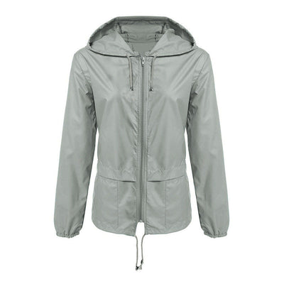 Lightweight waterproof jacket with hood - Elarat