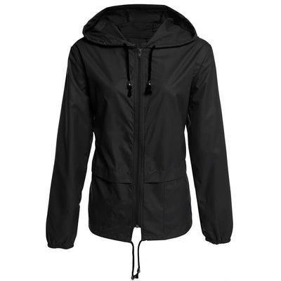 Lightweight waterproof jacket with hood - Elarat