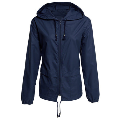 Lightweight waterproof jacket with hood - Elarat