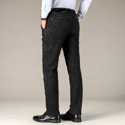 Stretch slim casual trousers - Thomas