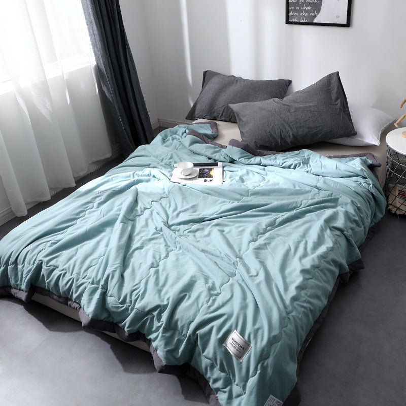 Breathable cotton summer quilt