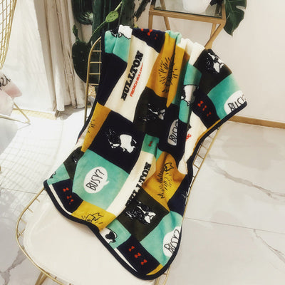 Pet fleece blanket