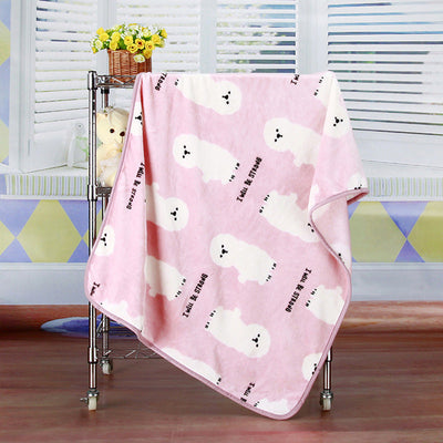 Pet fleece blanket
