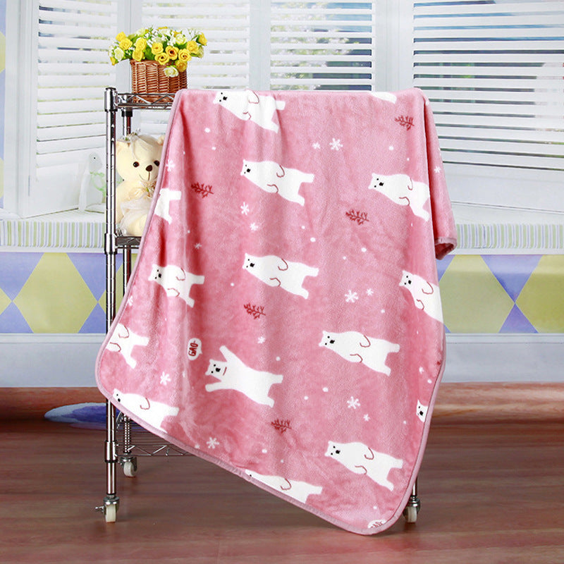 Pet fleece blanket