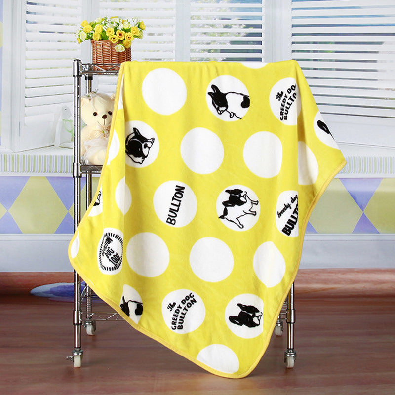 Pet fleece blanket