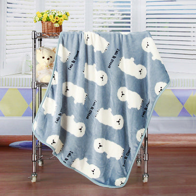 Pet fleece blanket