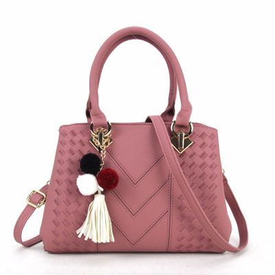 Elegant textured handbag - Mandala