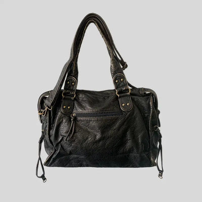 Jeoara - Vintage leather tote bag