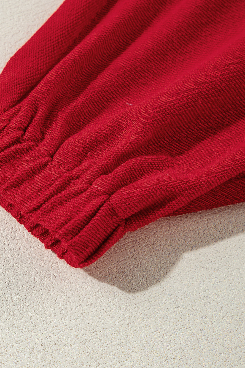 Vale - Oversized sweatshirt with stripes and contrasting V-neckline