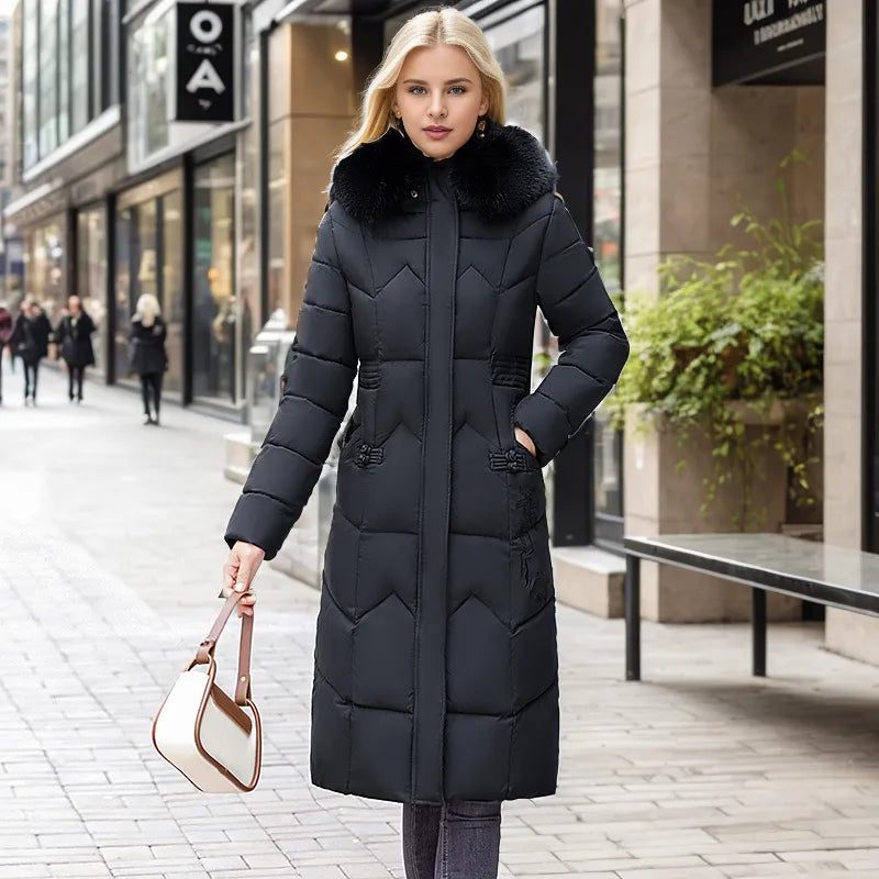 Fayette - Slim long winter coat