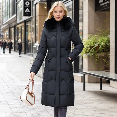 Fayette - Slim long winter coat