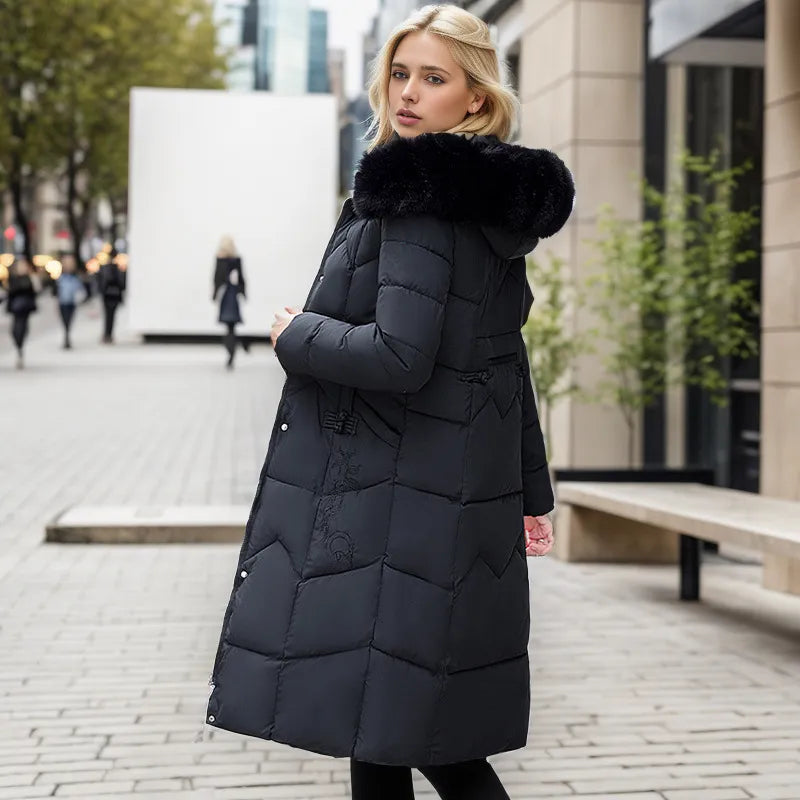 Fayette - Slim long winter coat