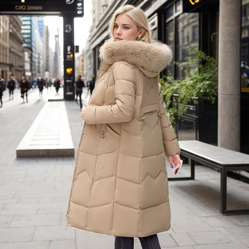 Fayette - Slim long winter coat