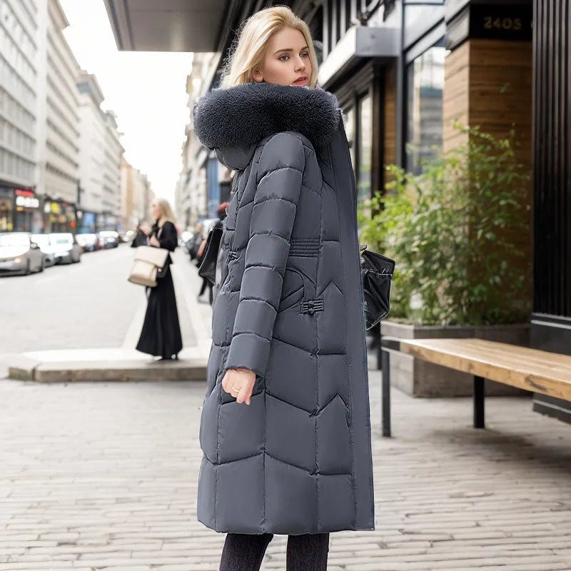 Fayette - Slim long winter coat